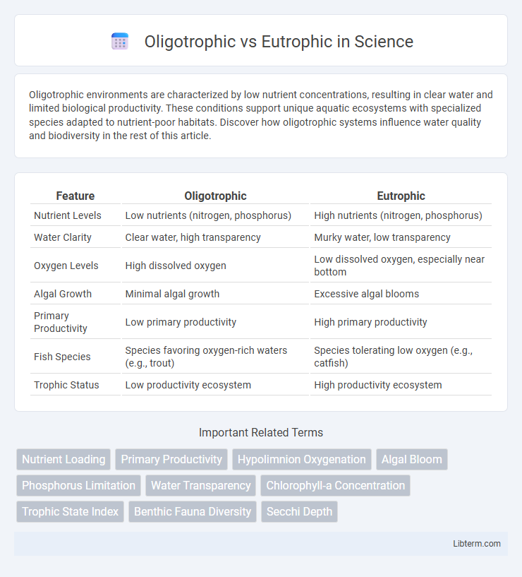 Eutrophic vs Oligotrophic in Science - What is The Difference?