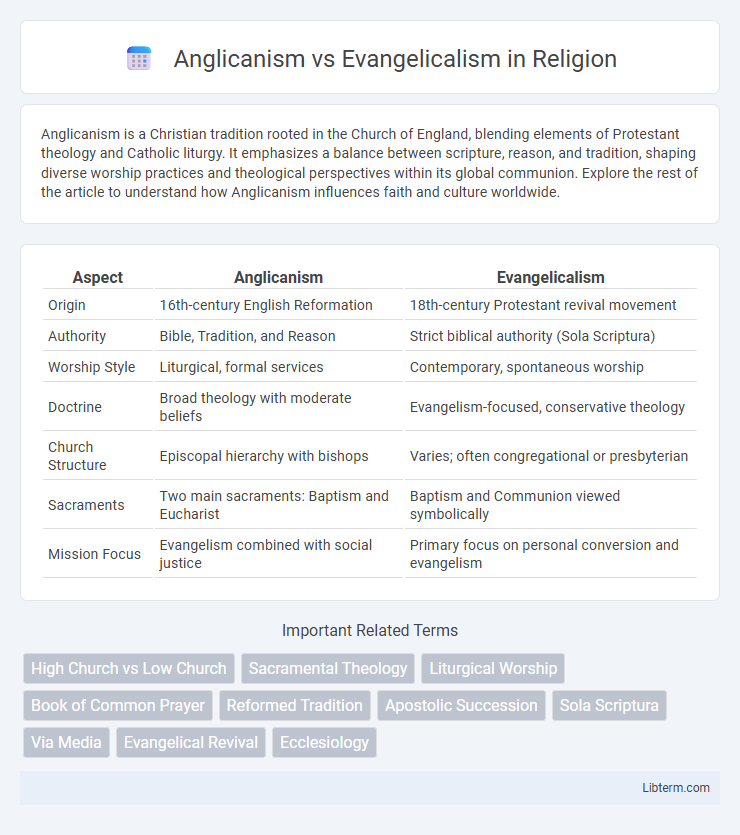 Evangelicalism vs Anglicanism in Religion - What is The Difference?