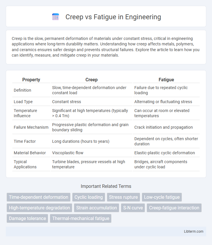Fatigue vs Creep in Engineering - What is The Difference?