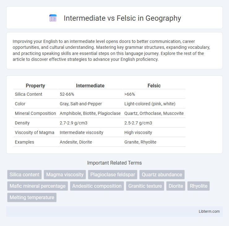 Felsic vs Intermediate in Geography - What is The Difference?