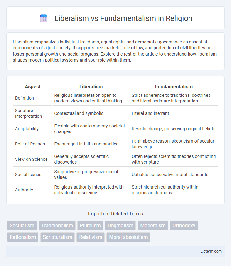 Fundamentalism vs Liberalism in Religion - What is The Difference?