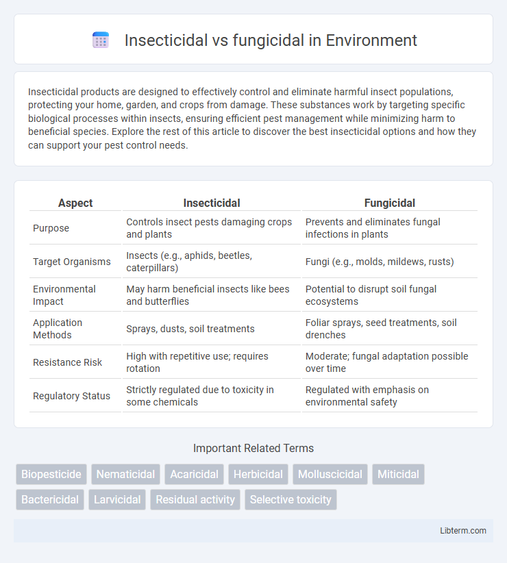 fungicidal vs Insecticidal in Environment - What is The Difference?