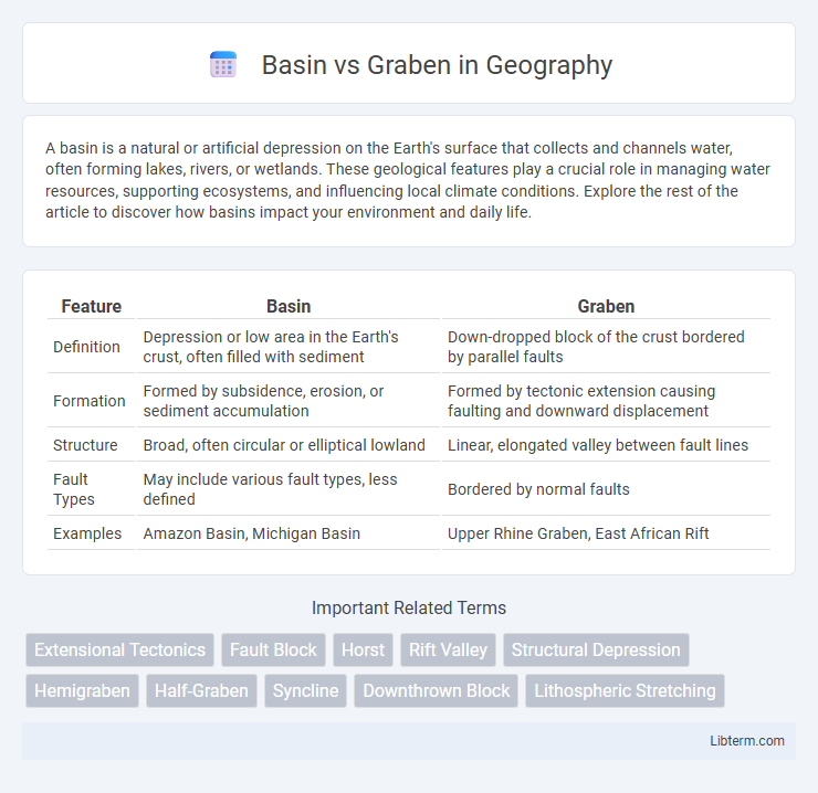 Graben vs Basin in Geography - What is The Difference?