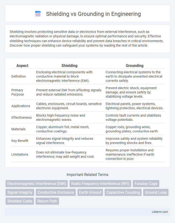 Grounding vs Shielding in Engineering - What is The Difference?