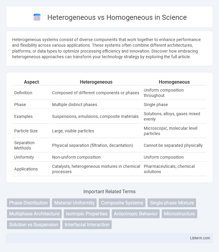 Homogeneous vs Heterogeneous in Science - What is The Difference?