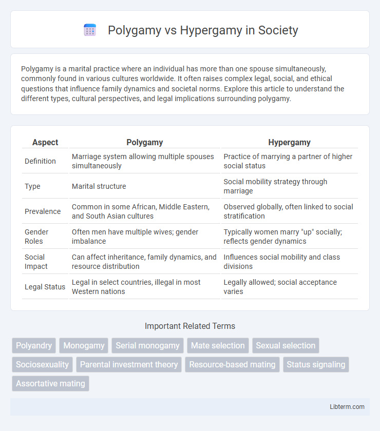 Hypergamy vs Polygamy in Society - What is The Difference?