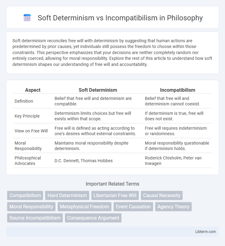 Incompatibilism vs Soft Determinism in Philosophy - What is The Difference?