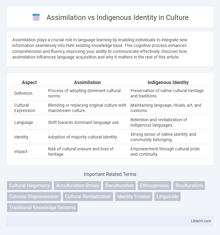 Indigenous Identity vs Assimilation in Culture - What is The Difference?
