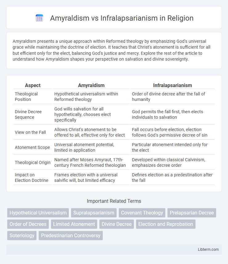 Infralapsarianism vs Amyraldism in Religion - What is The Difference?