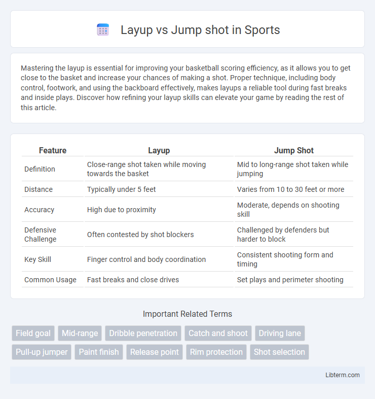 Jump shot vs Layup in Sports - What is The Difference?