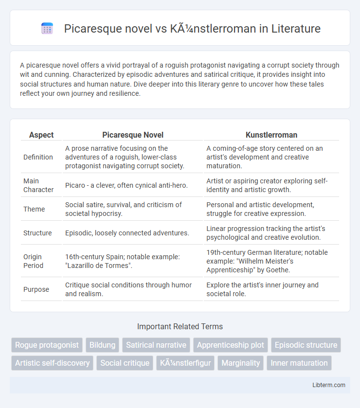 Künstlerroman vs Picaresque novel in Literature - What is The Difference?