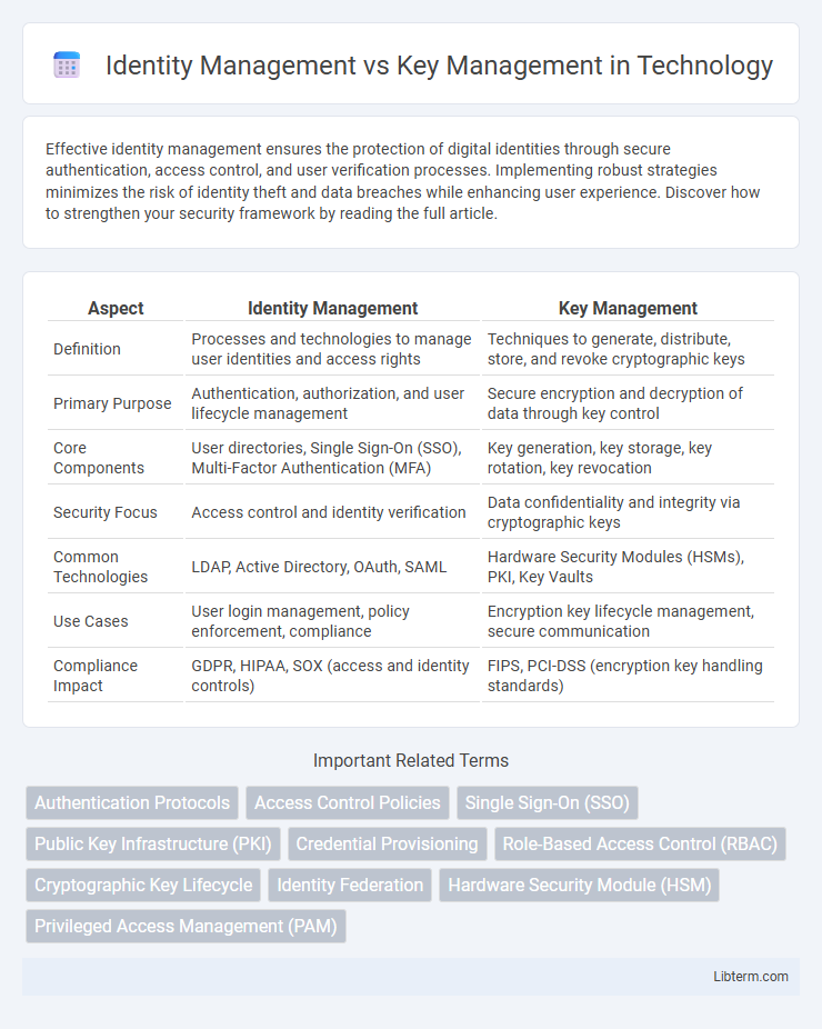 Key Management vs Identity Management in Technology - What is The Difference?