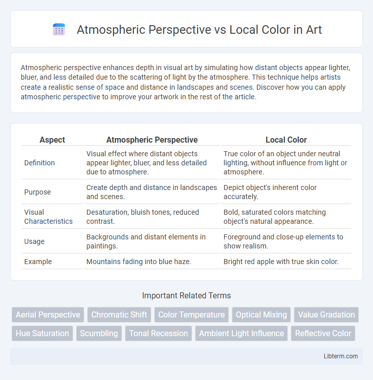 Local Color vs Atmospheric Perspective in Art - What is The Difference?