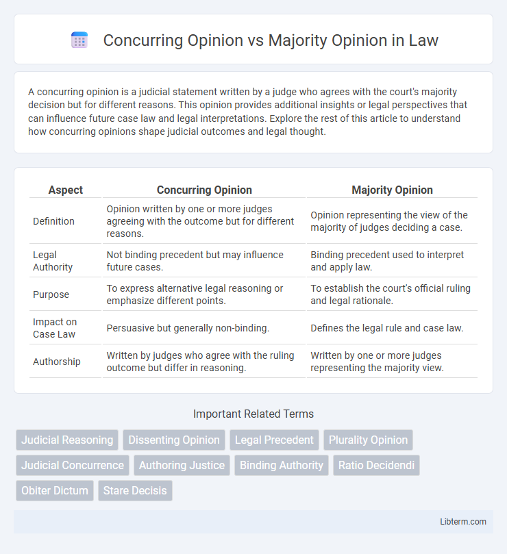 Majority Opinion vs Concurring Opinion in Law - What is The Difference?