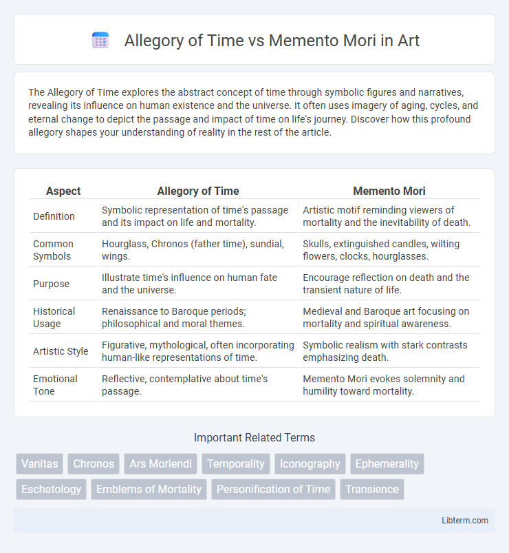 Memento Mori vs Allegory of Time in Art - What is The Difference?