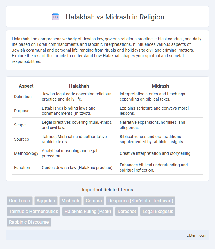 Midrash vs Halakhah in Religion - What is The Difference?