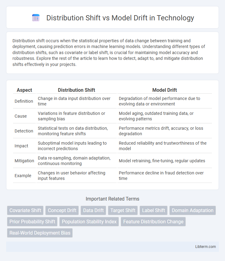 Model Drift vs Distribution Shift in Technology - What is The Difference?