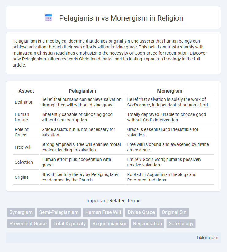 Monergism vs Pelagianism in Religion - What is The Difference?