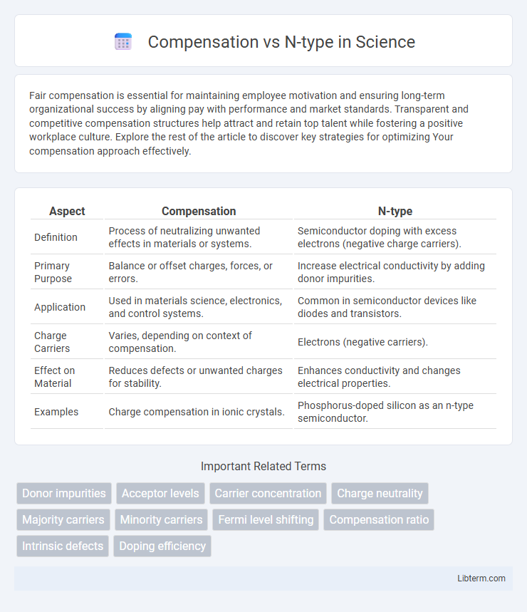 N-type vs Compensation in Science - What is The Difference?