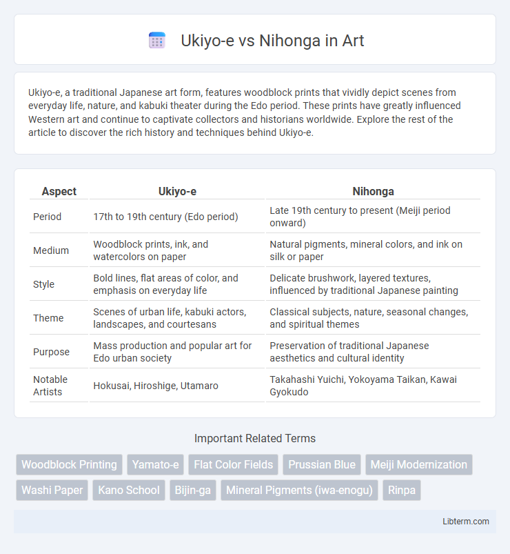 Nihonga vs Ukiyo-e in Art - What is The Difference?