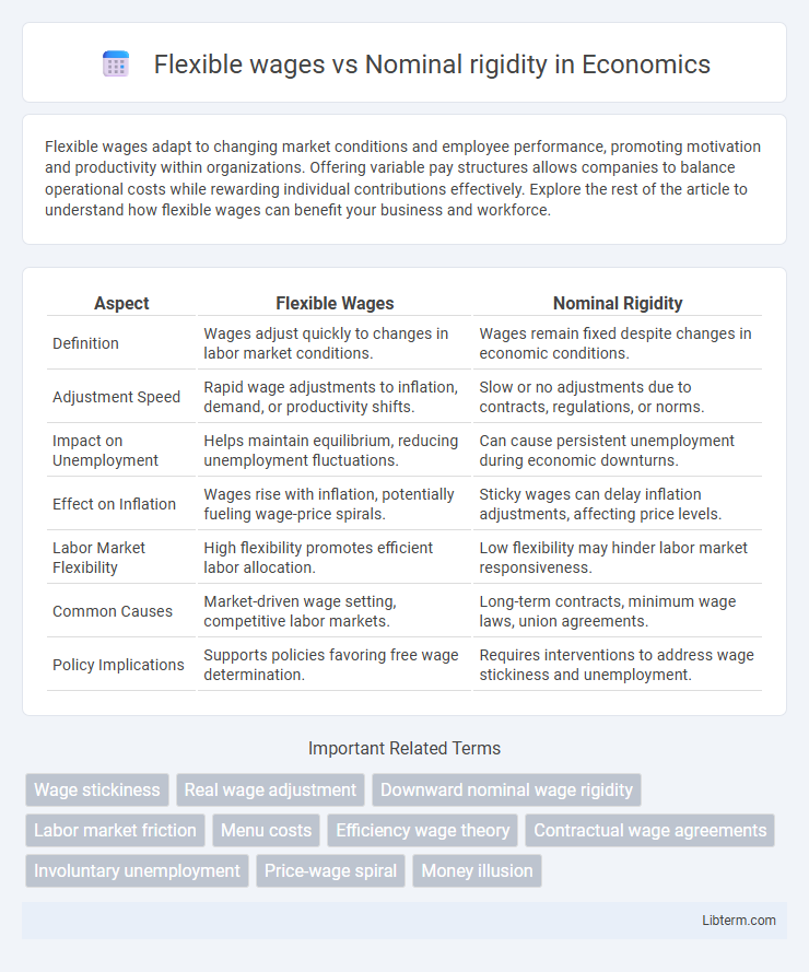 Nominal rigidity vs Flexible wages in Economics - What is The Difference?
