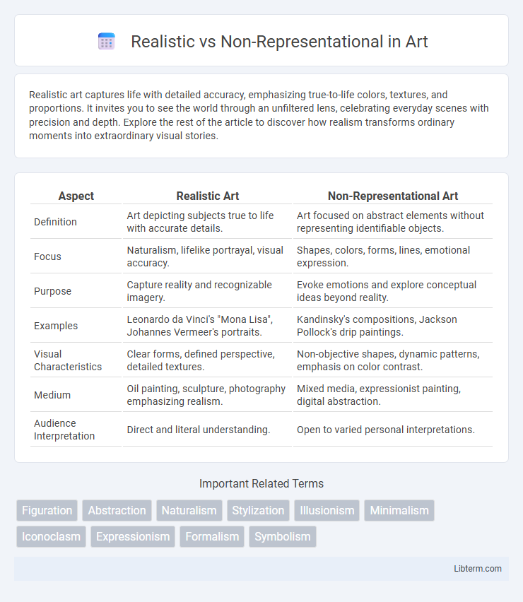 Non-Representational vs Realistic in Art - What is The Difference?