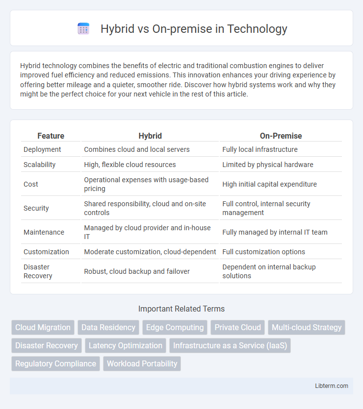 On-premise vs Hybrid in Technology - What is The Difference?