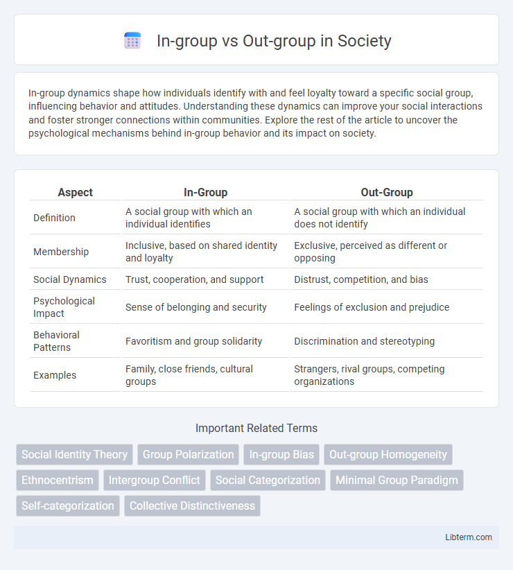 Out-group vs In-group in Society - What is The Difference?
