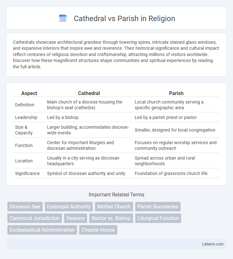 Parish vs Cathedral in Religion - What is The Difference?