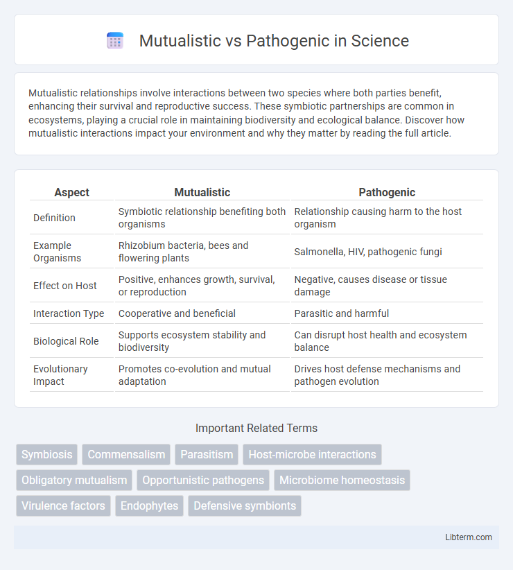 Pathogenic vs Mutualistic in Science - What is The Difference?