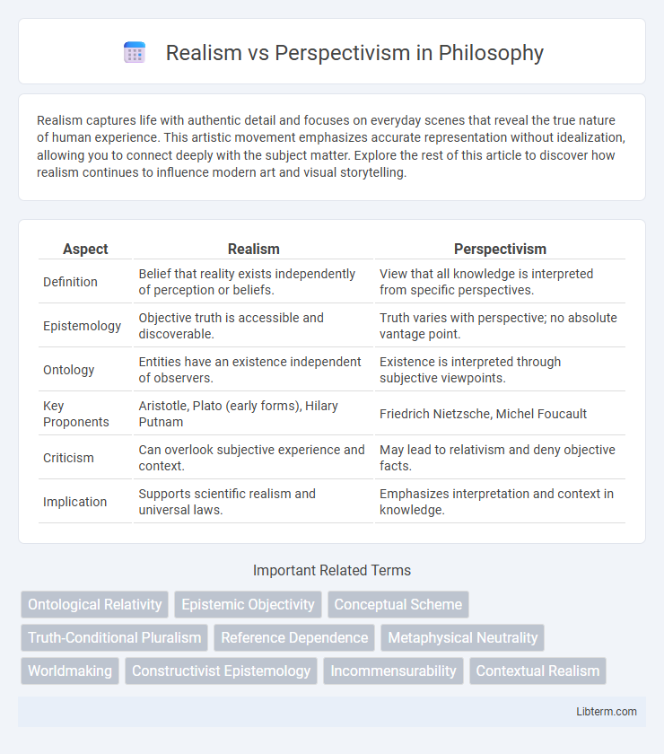 Perspectivism vs Realism in Philosophy - What is The Difference?
