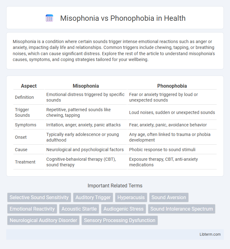 Phonophobia vs Misophonia in Health - What is The Difference?