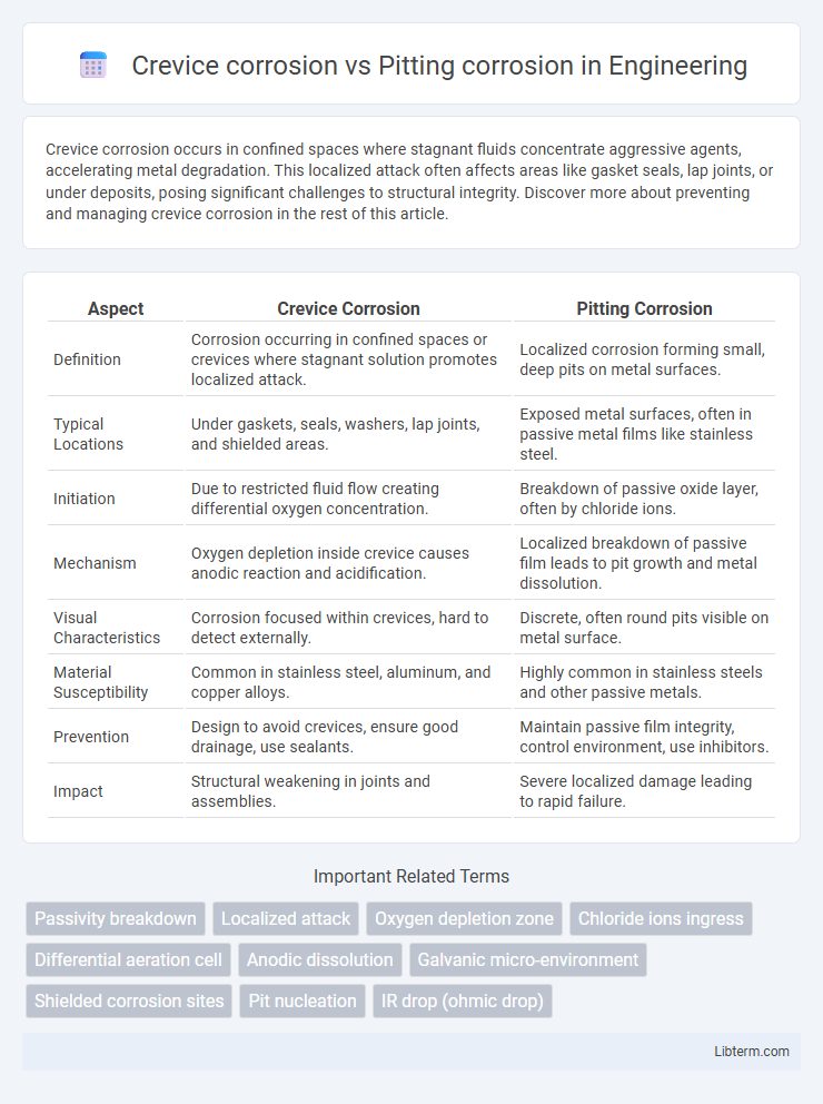 Pitting corrosion vs Crevice corrosion in Engineering - What is The Difference?