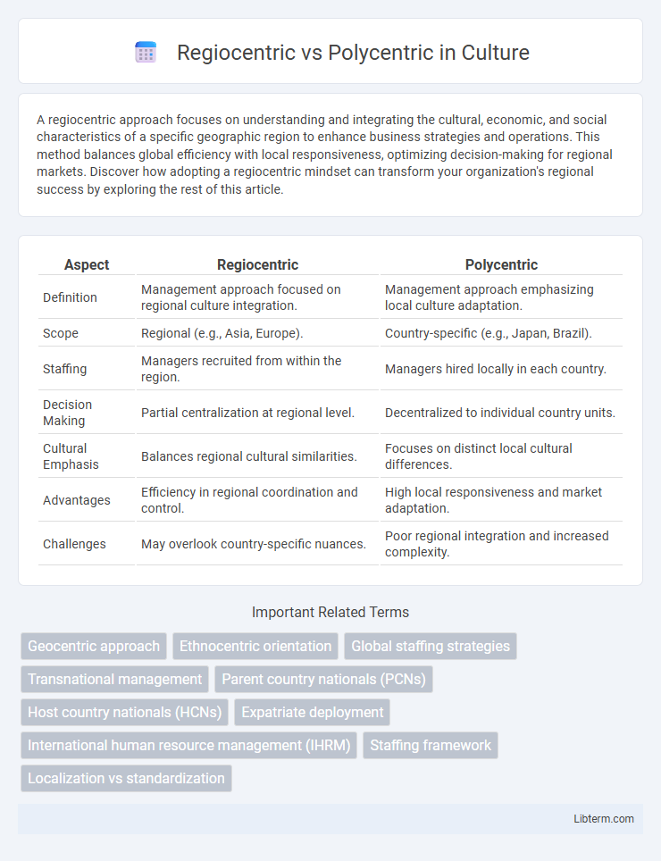 Polycentric vs Regiocentric in Culture - What is The Difference?