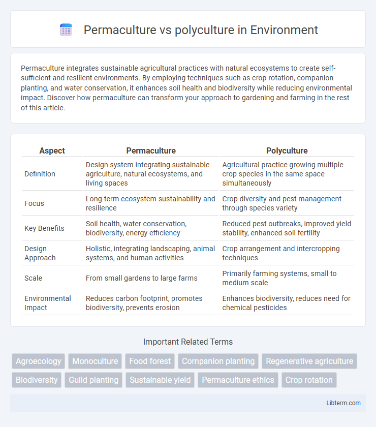 polyculture vs Permaculture in Environment - What is The Difference?