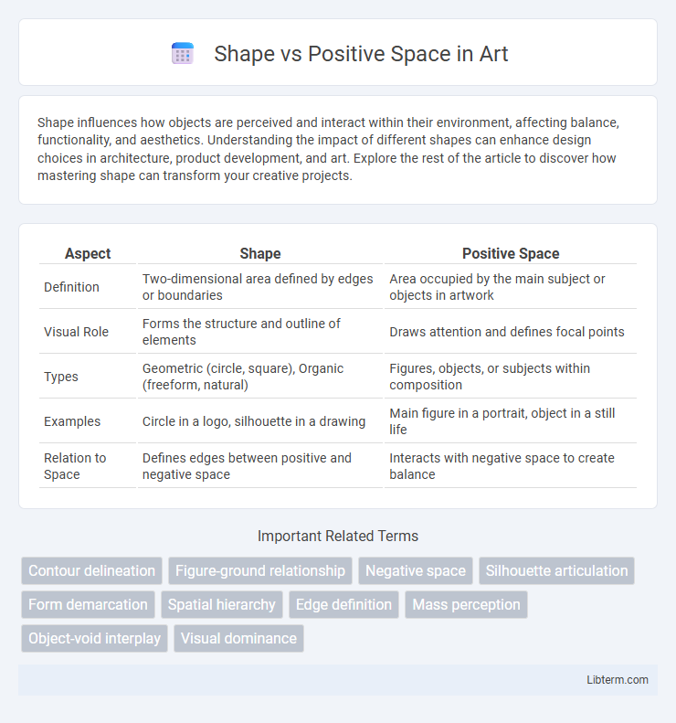 Positive Space vs Shape in Art - What is The Difference?