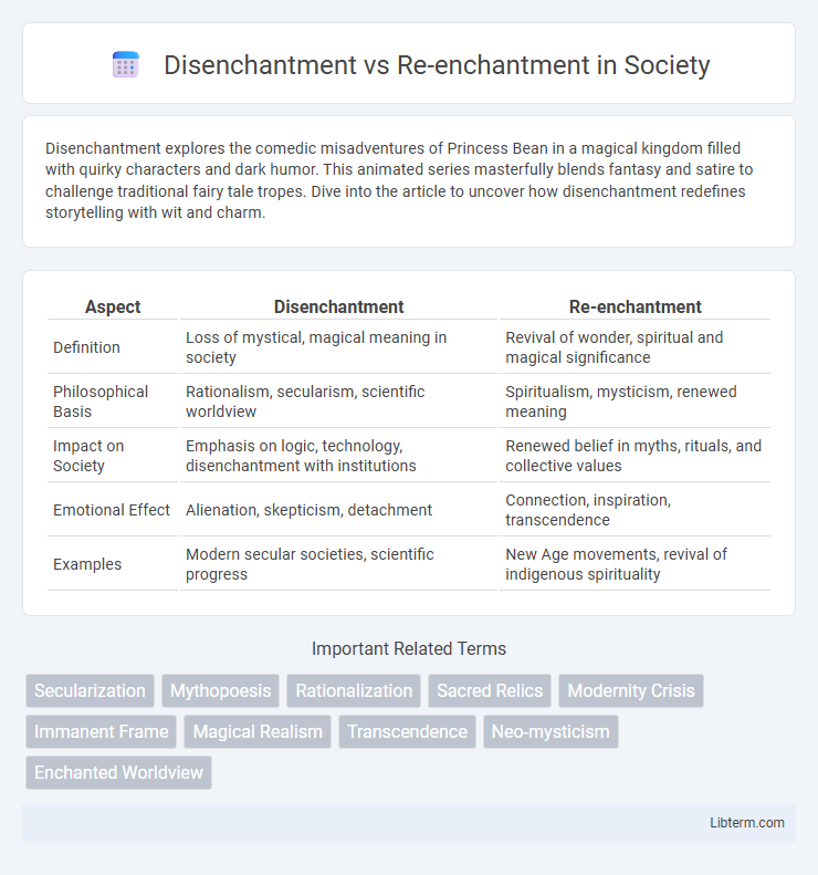 Re-enchantment vs Disenchantment in Society - What is The Difference?