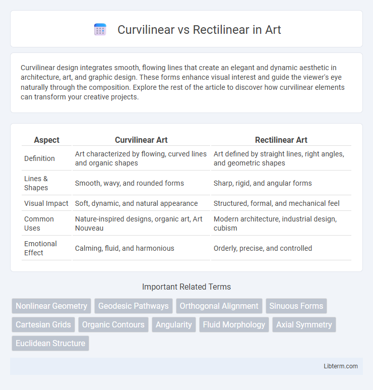 Rectilinear vs Curvilinear in Art - What is The Difference?