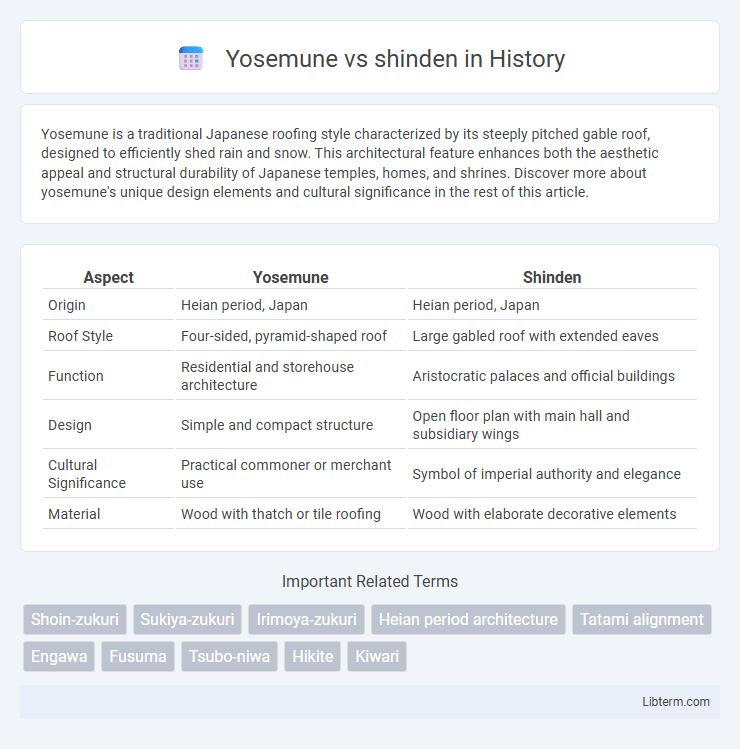 shinden vs Yosemune in History - What is The Difference?