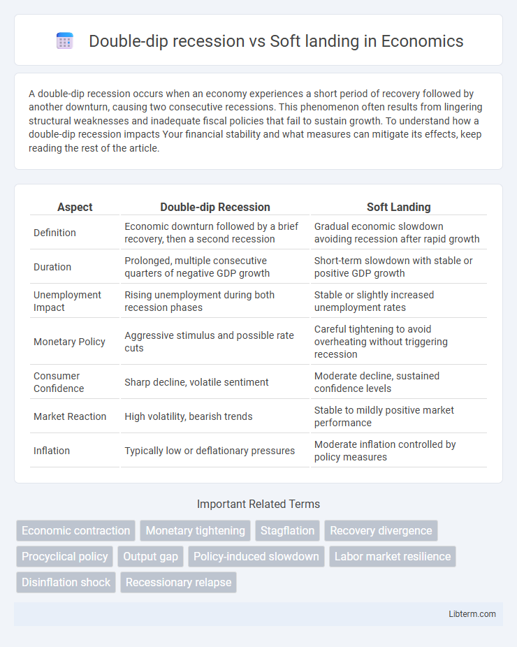 Soft landing vs Double-dip recession in Economics - What is The Difference?