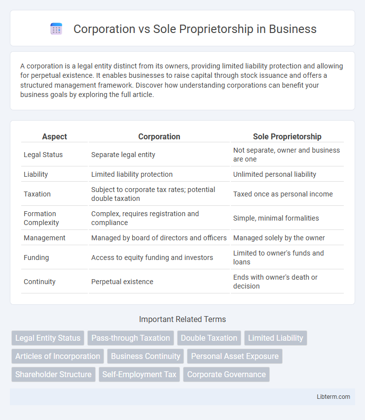 Sole Proprietorship vs Corporation in Business - What is The Difference?