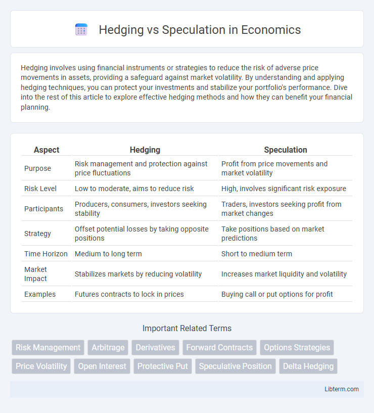 Speculation vs Hedging in Economics - What is The Difference?