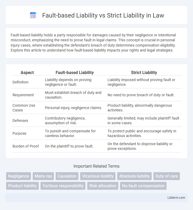 Strict Liability vs Fault-based Liability in Law - What is The Difference?
