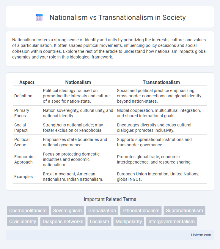 Transnationalism vs Nationalism in Society - What is The Difference?