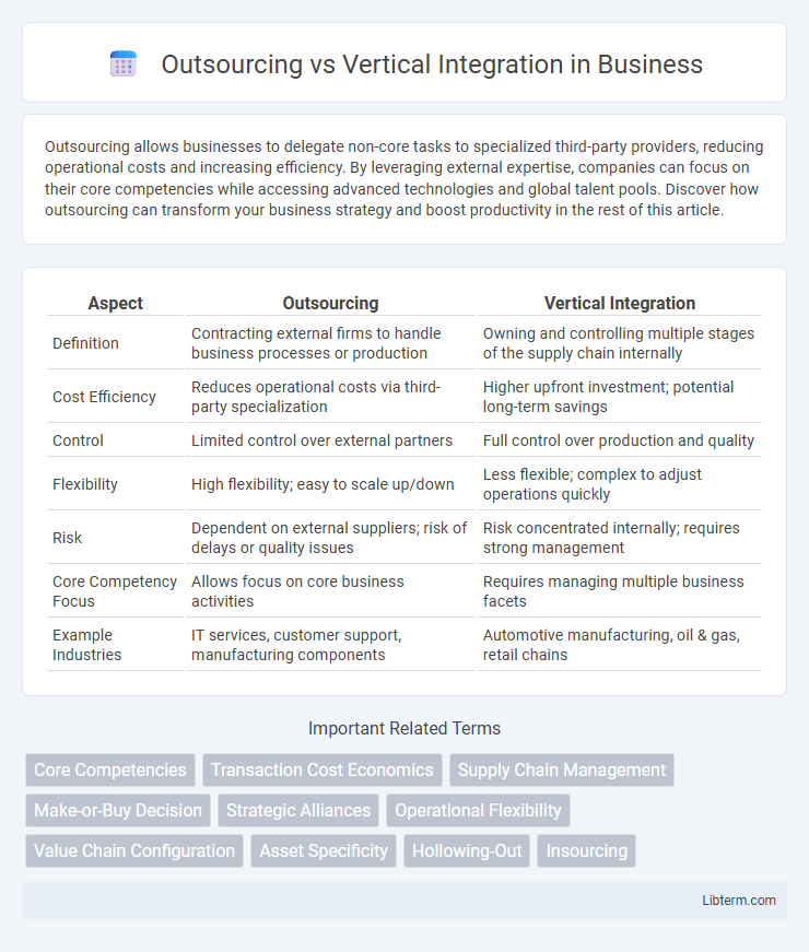Vertical Integration vs Outsourcing in Business - What is The Difference?