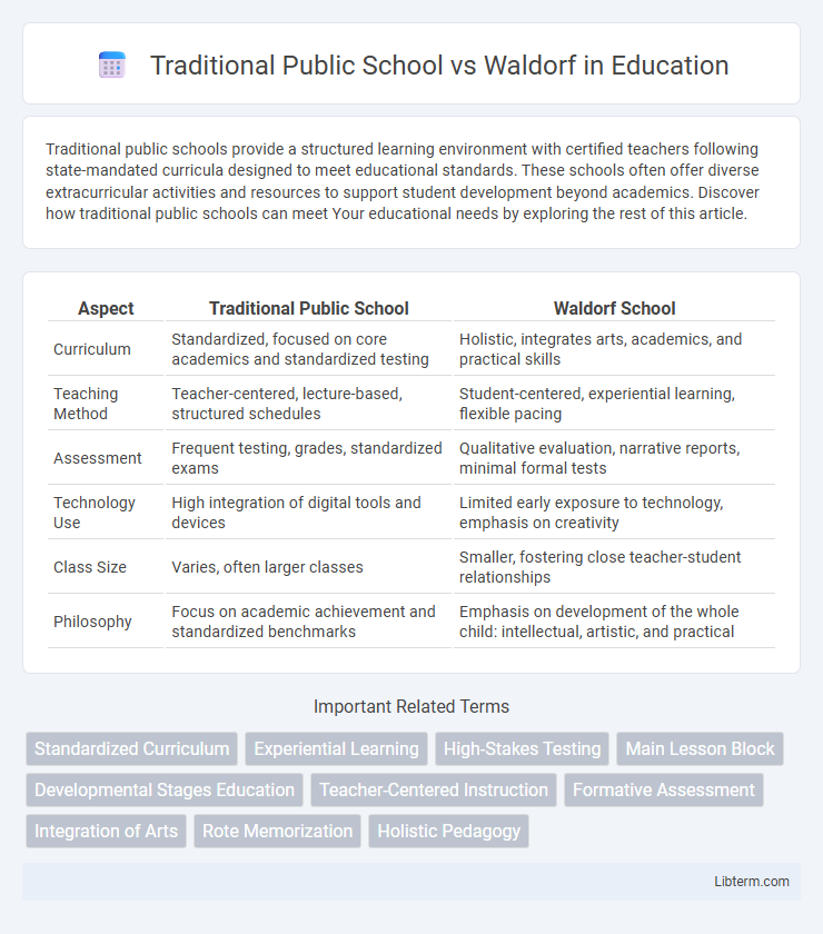 Waldorf vs Traditional Public School in Education - What is The Difference?