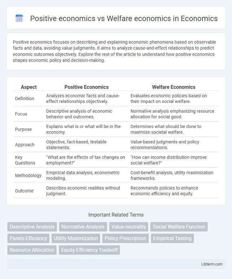 Welfare economics vs Positive economics in Economics - What is The Difference?